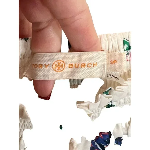 Tory Burch Meadow Folly Cotton Voile Dress - Size S - Picture 9 of 9